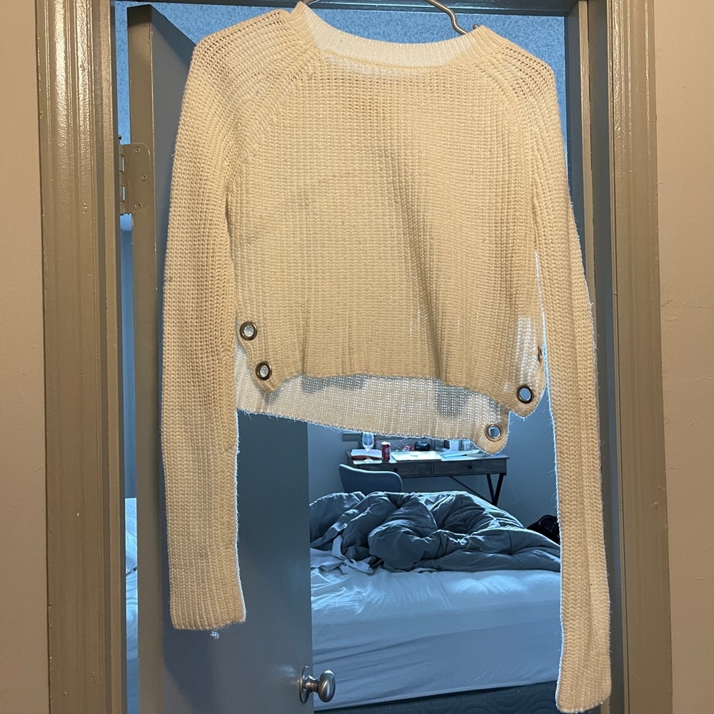 cropped sweater